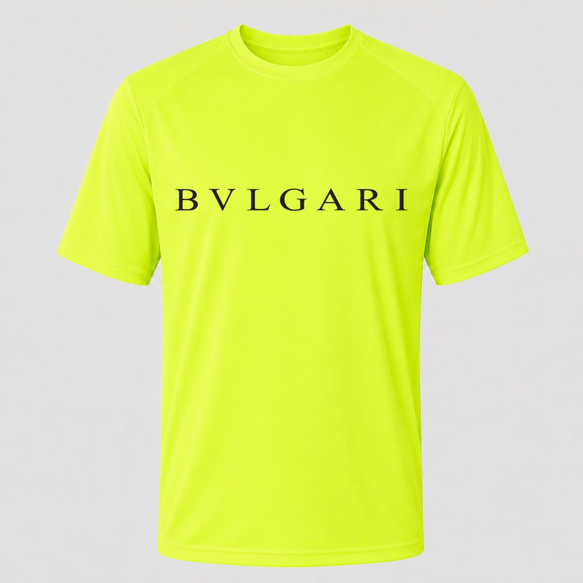 Men's Bvlgari Performance T-Shirt - Safety Green