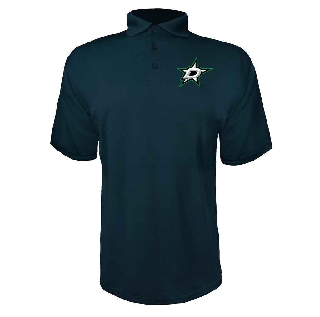 Dallas Stars Navy polyester polo