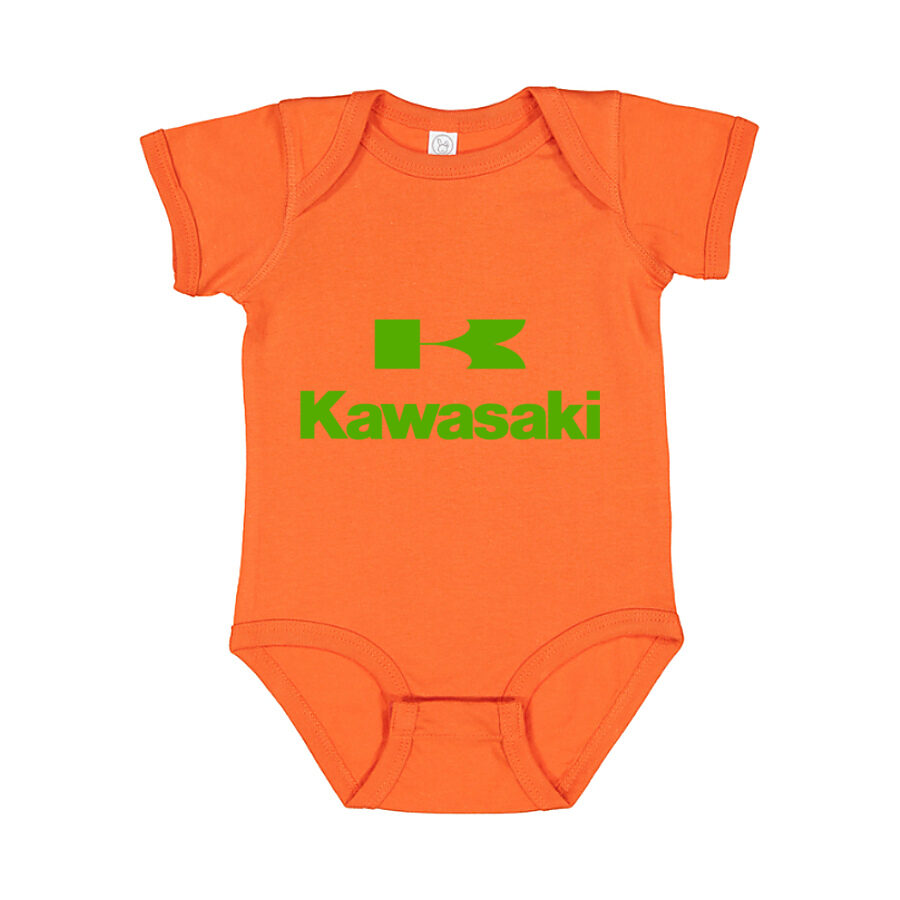 Kawasaki Baby Romper Onesie - Orange