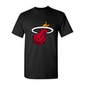 Men's Miami Heat Cotton T-Shirt - Black