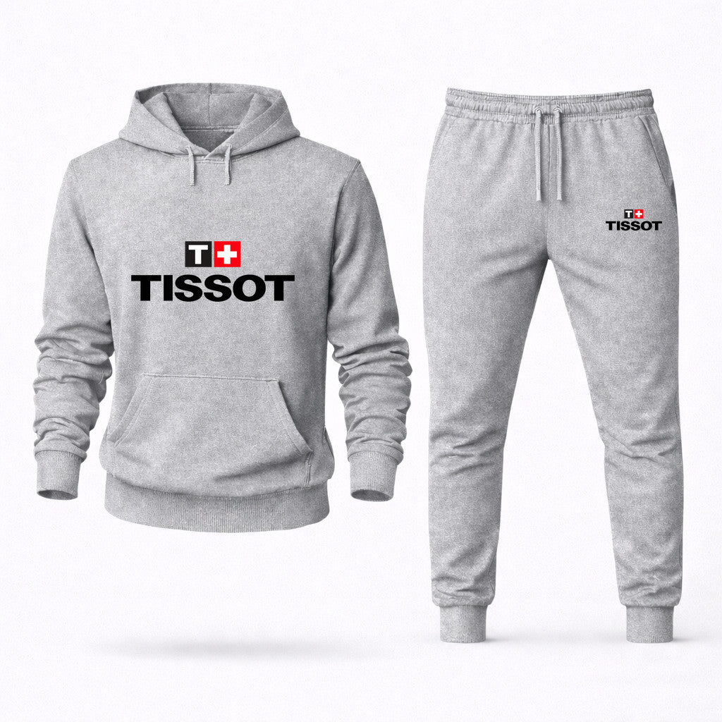 Tissot Hoodie and Joggers Set - Grey