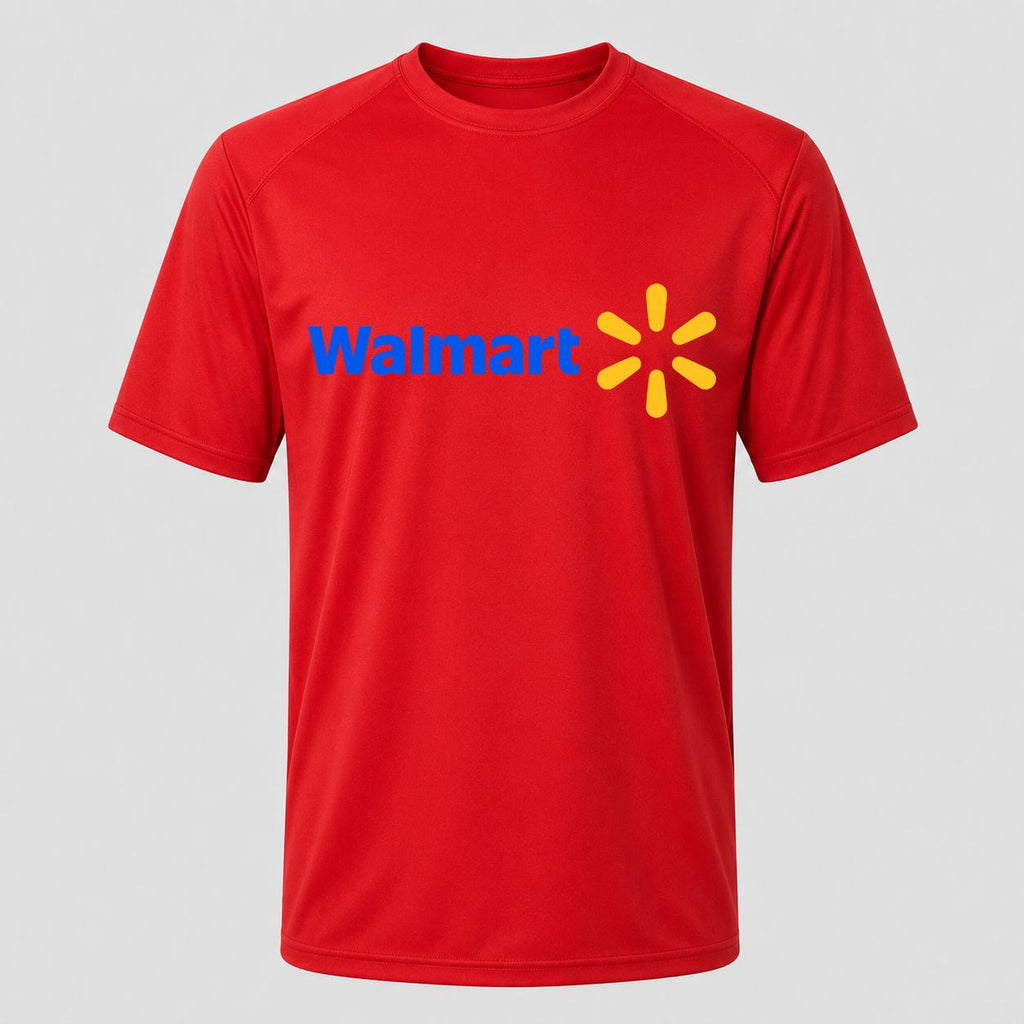 Men's Walmart Performance T-Shirt - Red