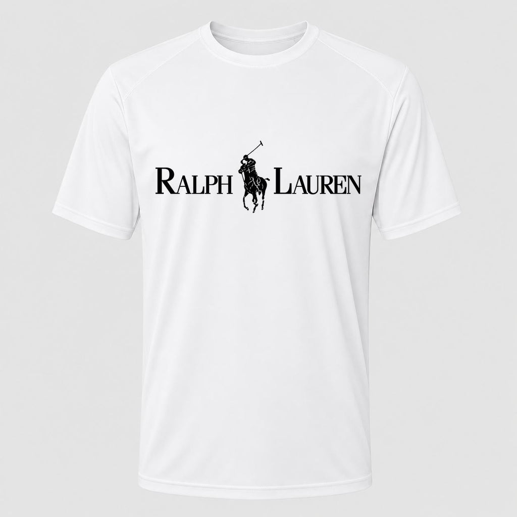 Men's Polo Ralph Lauren Black Performance T-Shirt - White