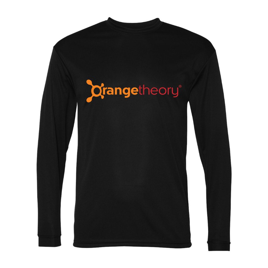 Men's Orangetheory Fitness Polyester Long Sleeve T-Shirt - Black