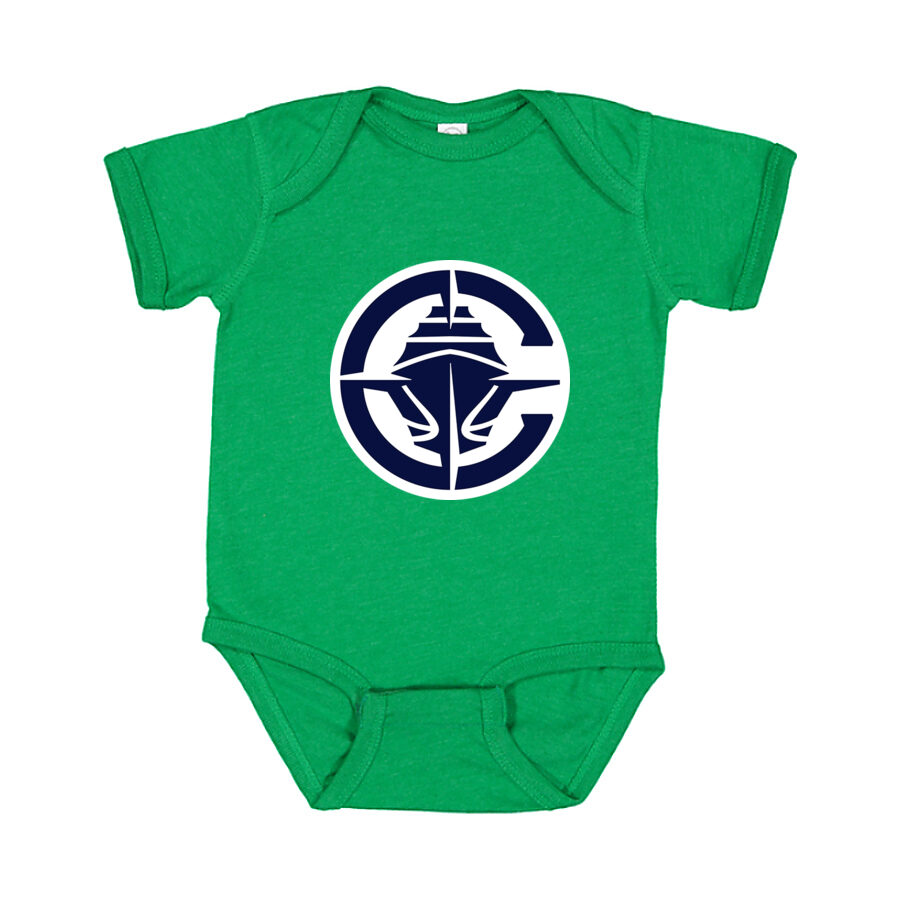 Los Angeles Clippers Baby Romper Onesie - Green