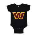 Washington Commanders Baby Romper Onesie - Black