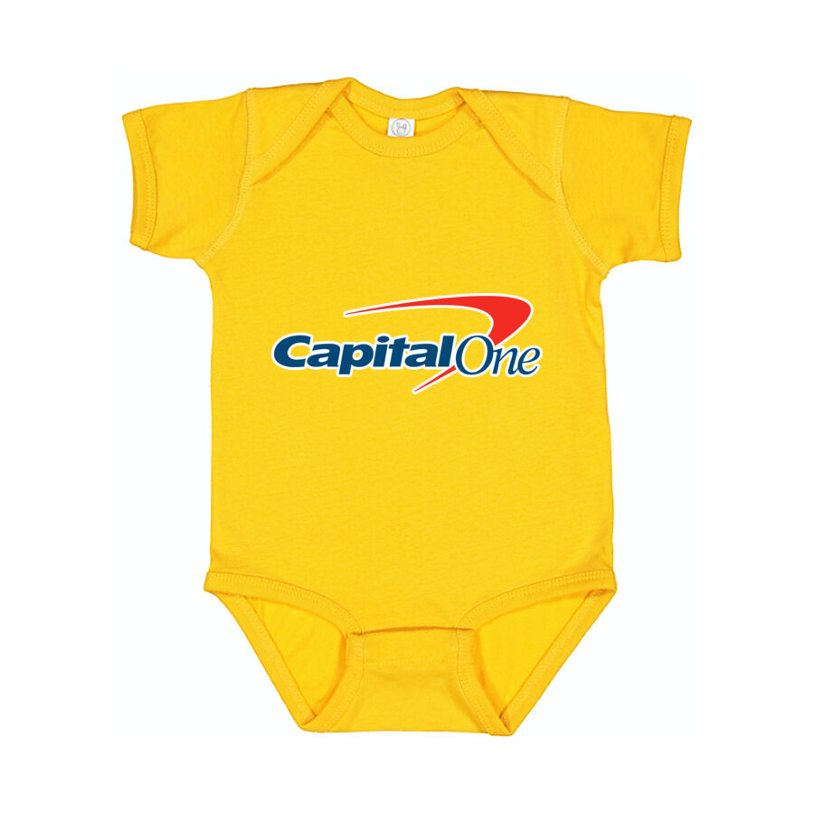 Capital One Baby Romper Onesie - Yellow