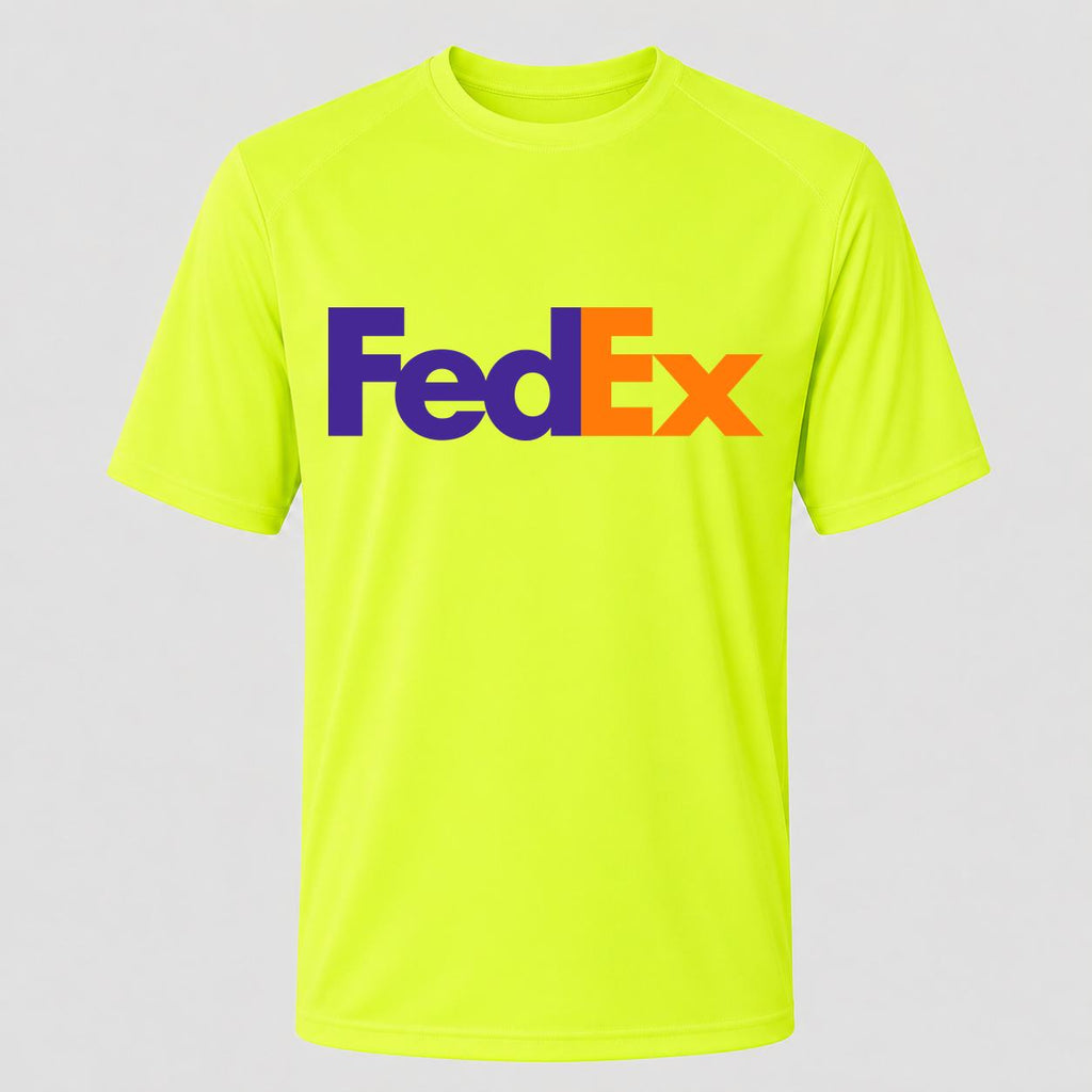 Men's FedEx Performance T-Shirt - Safety Green