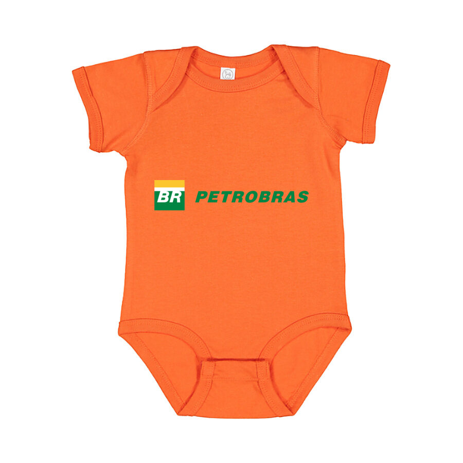 Petrobras Baby Romper Onesie - Orange