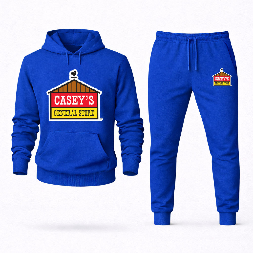Casey's General Stores Hoodie and Joggers Set - Blue
