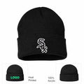 Chicago White Sox Black Beanie Hat