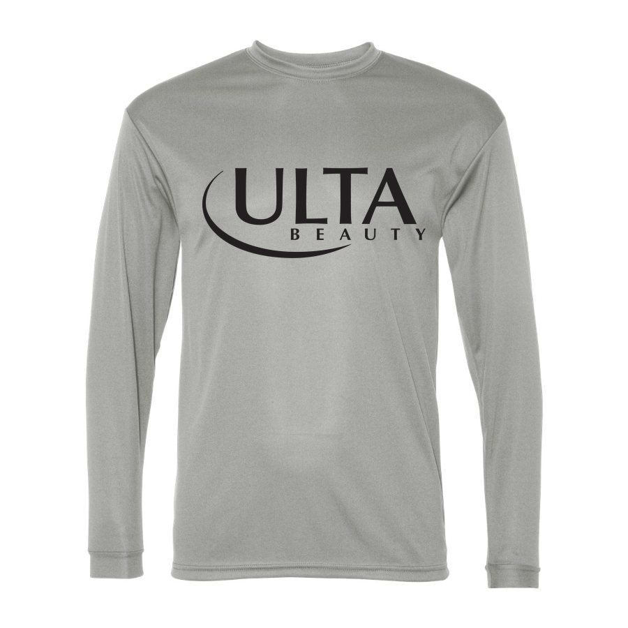 Men's Ulta Beauty Polyester Long Sleeve T-Shirt - Silver