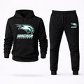 Wagner Seahawks Hoodie and Joggers Set - Black