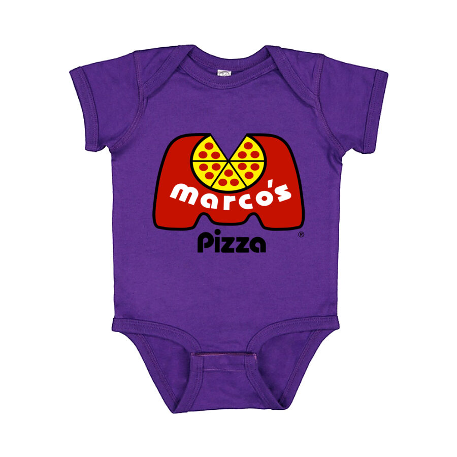 Marco's Pizza Baby Romper Onesie - Purple