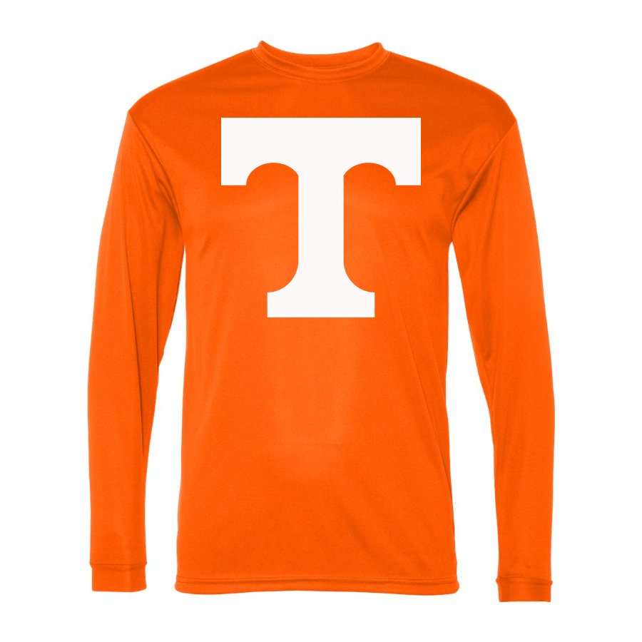 Men's Tennessee Volunteers Alternate Polyester Long Sleeve T-Shirt - Safety Orange