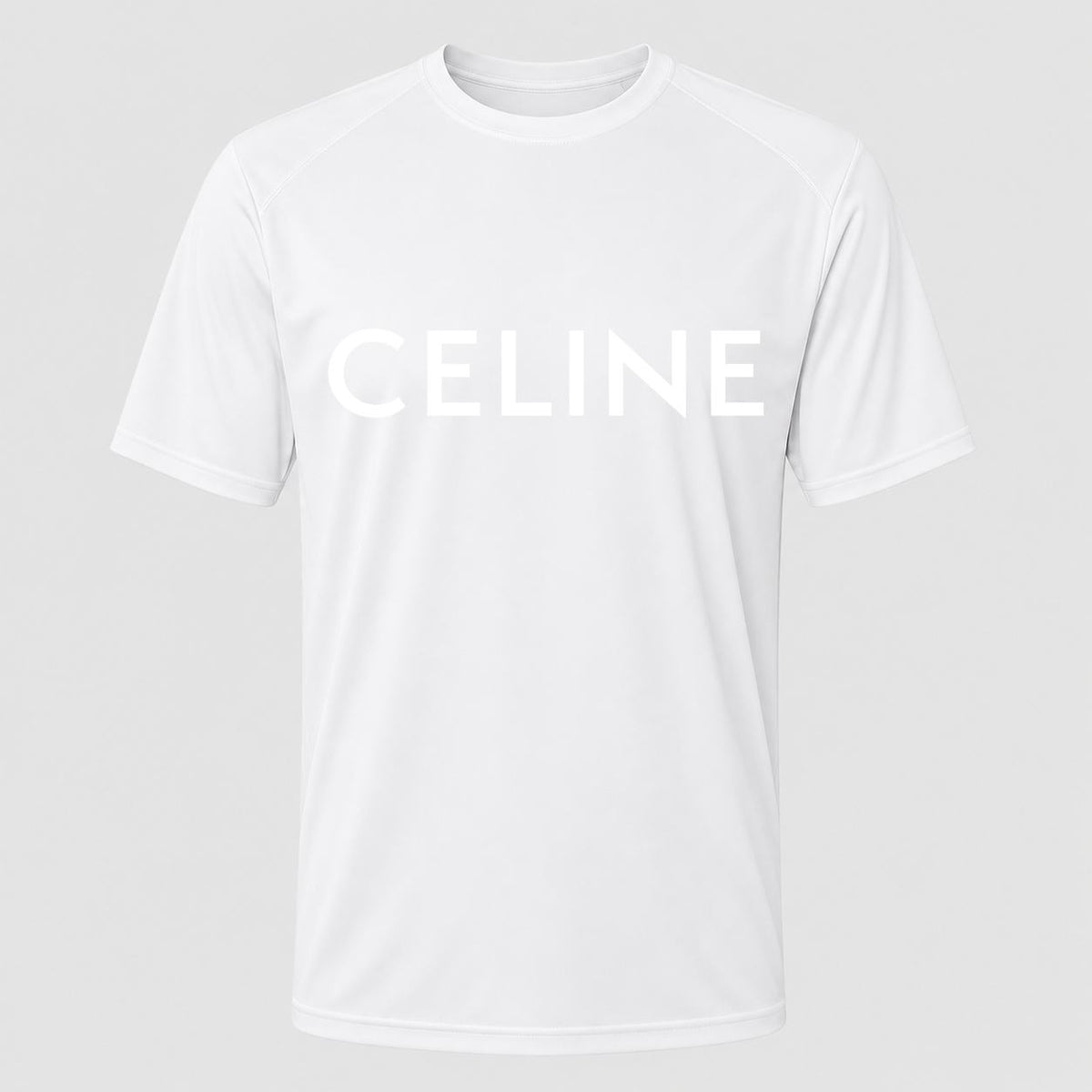 Men's Celine White Performance T-Shirt - White