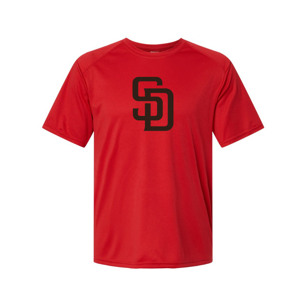 San Diego Padres Polyester T-Shirt - Red
