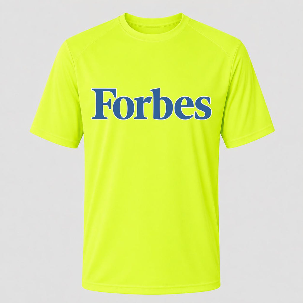 Men's Forbes Performance T-Shirt - Safety Green