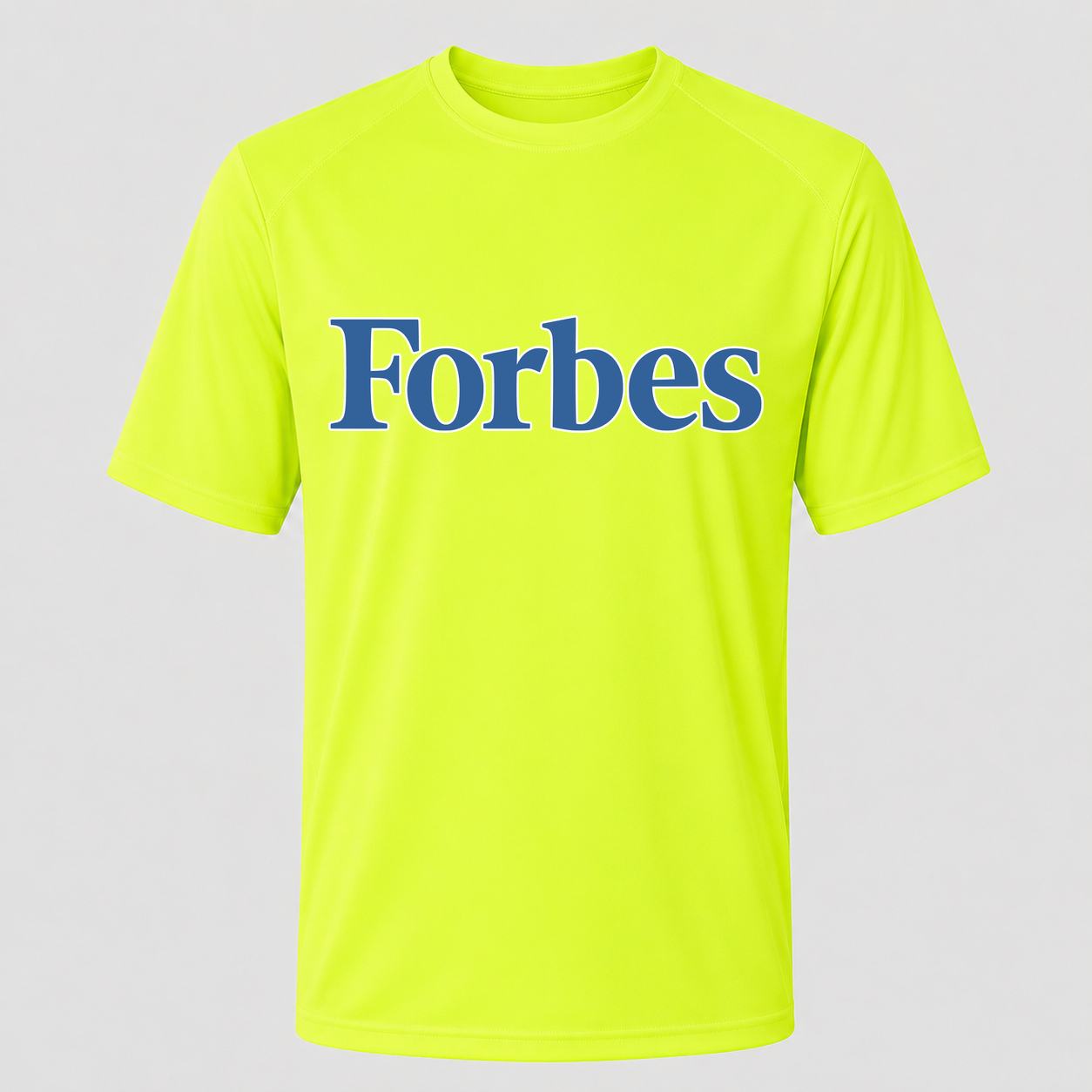 Men's Forbes Performance T-Shirt - Safety Green