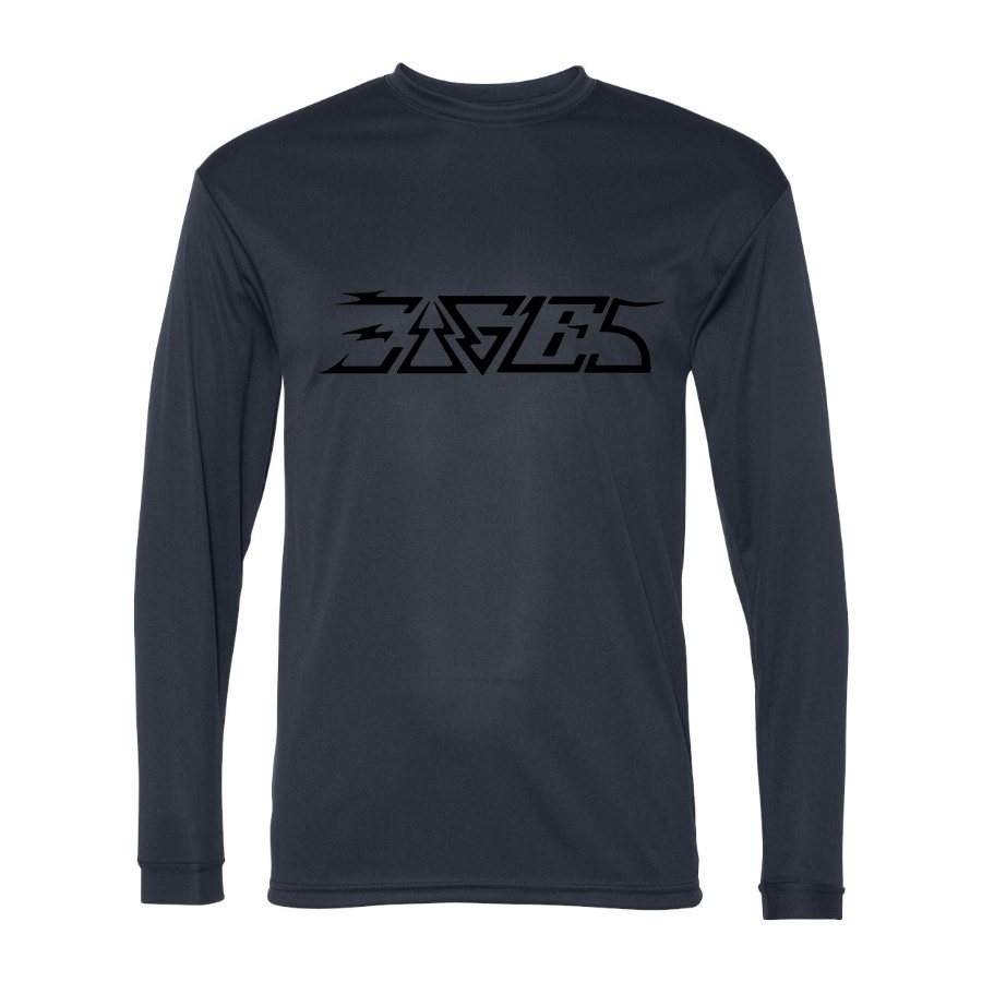 Men's The Eagles Polyester Long Sleeve T-Shirt - Navy