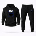 Cookie Monster Hoodie and Joggers Set - Black