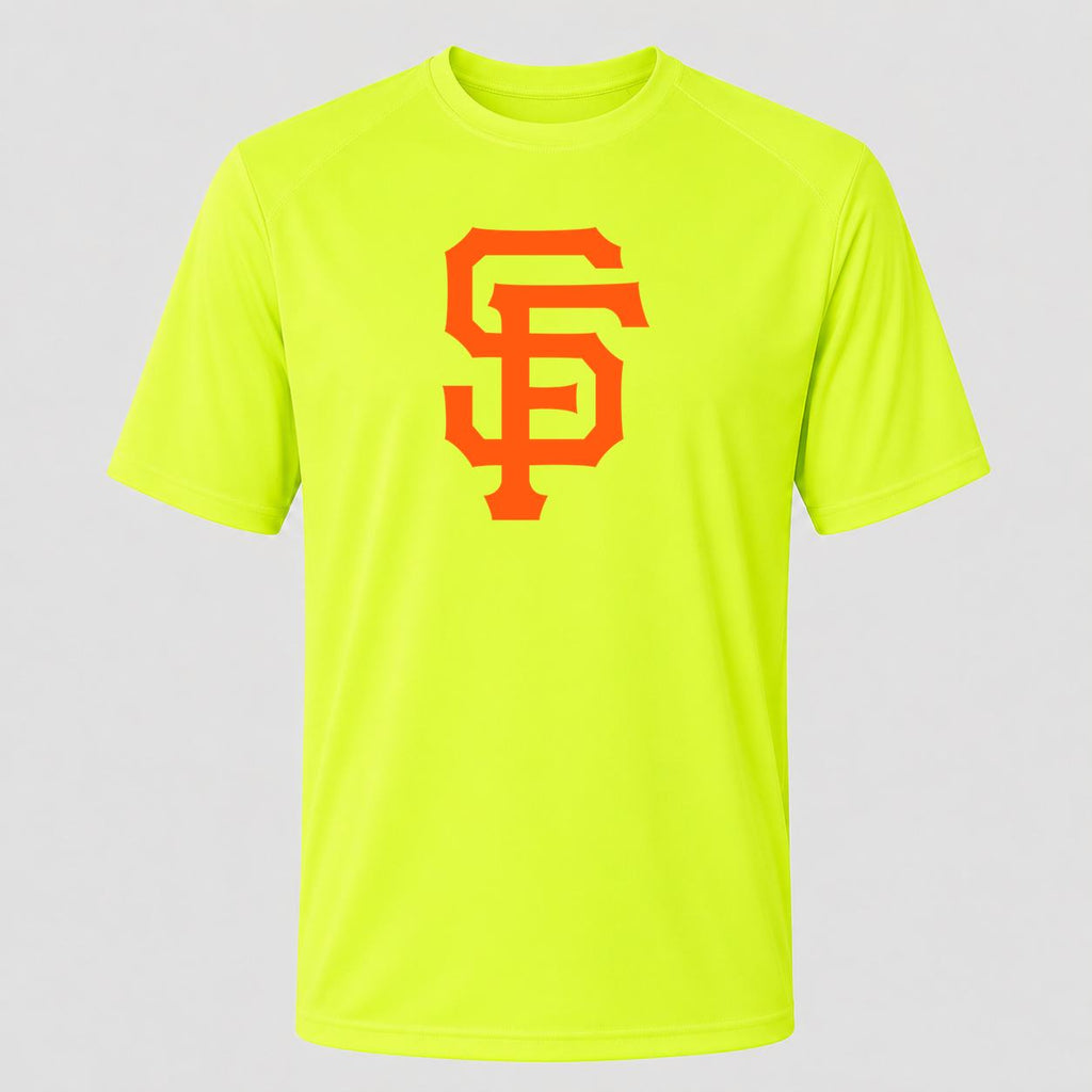 Men's San Francisco Giants Performance T-Shirt - Safety Green