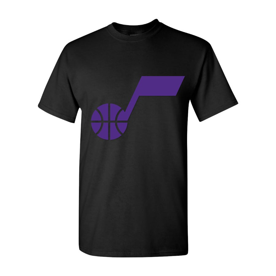 Men's Utah Jazz Cotton T-Shirt - Black