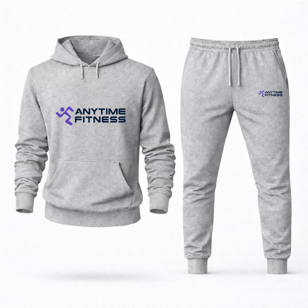 Anytime Fitness Hoodie and Joggers Set - Grey