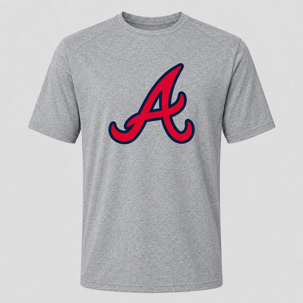 Men's Atlanta Braves Performance T-Shirt - Gray