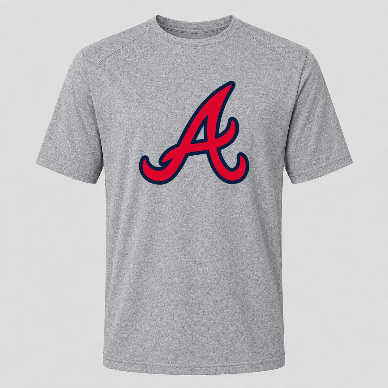 Men's Atlanta Braves Performance T-Shirt - Gray