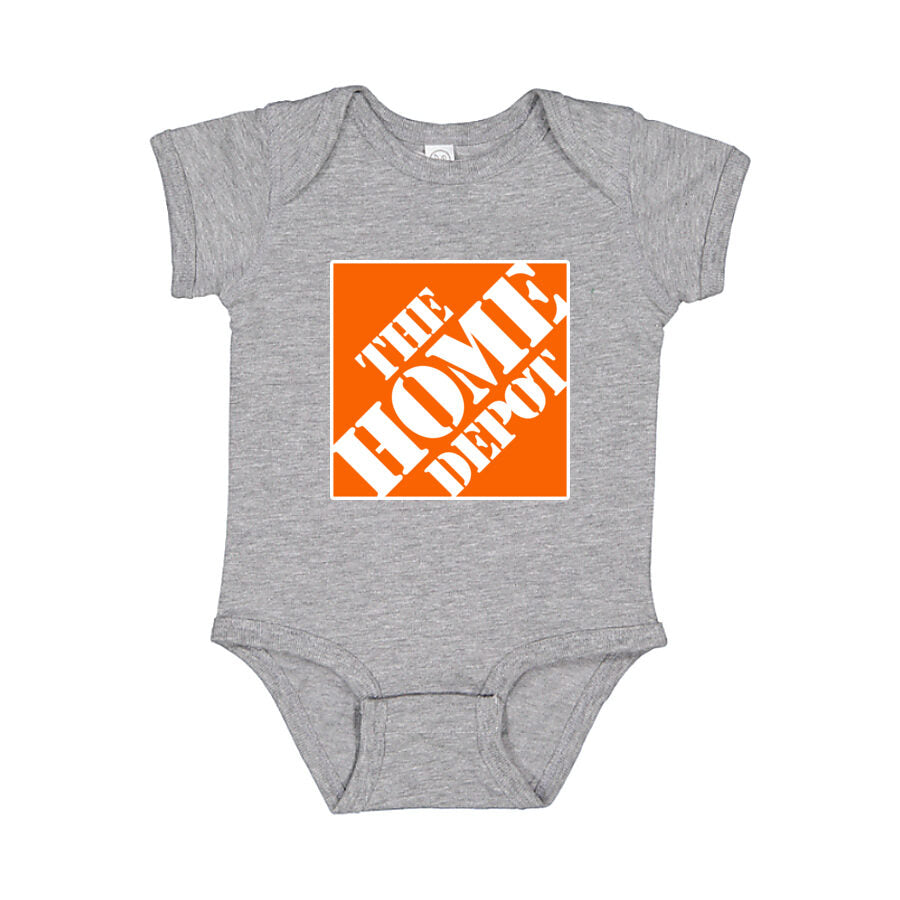 The Home Depot Baby Romper Onesie - Gray