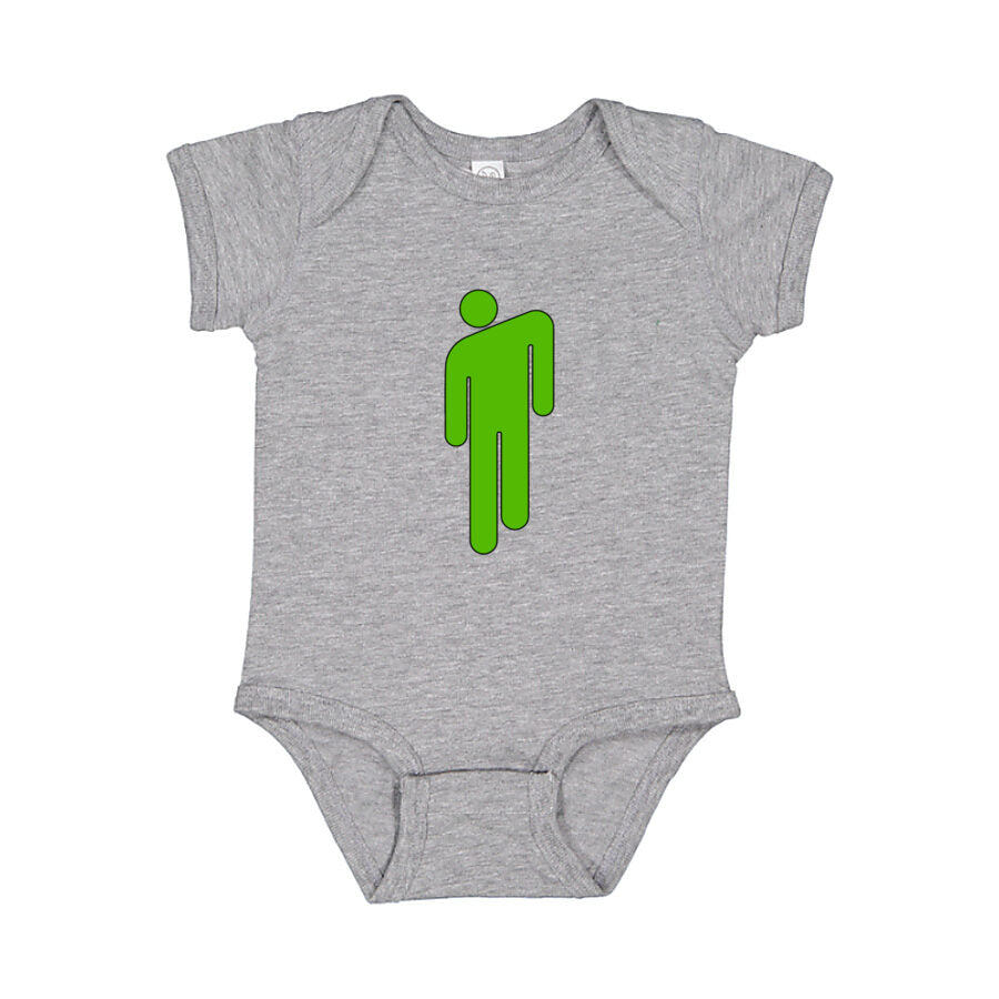 Billie Eilish Baby Romper Onesie - Gray