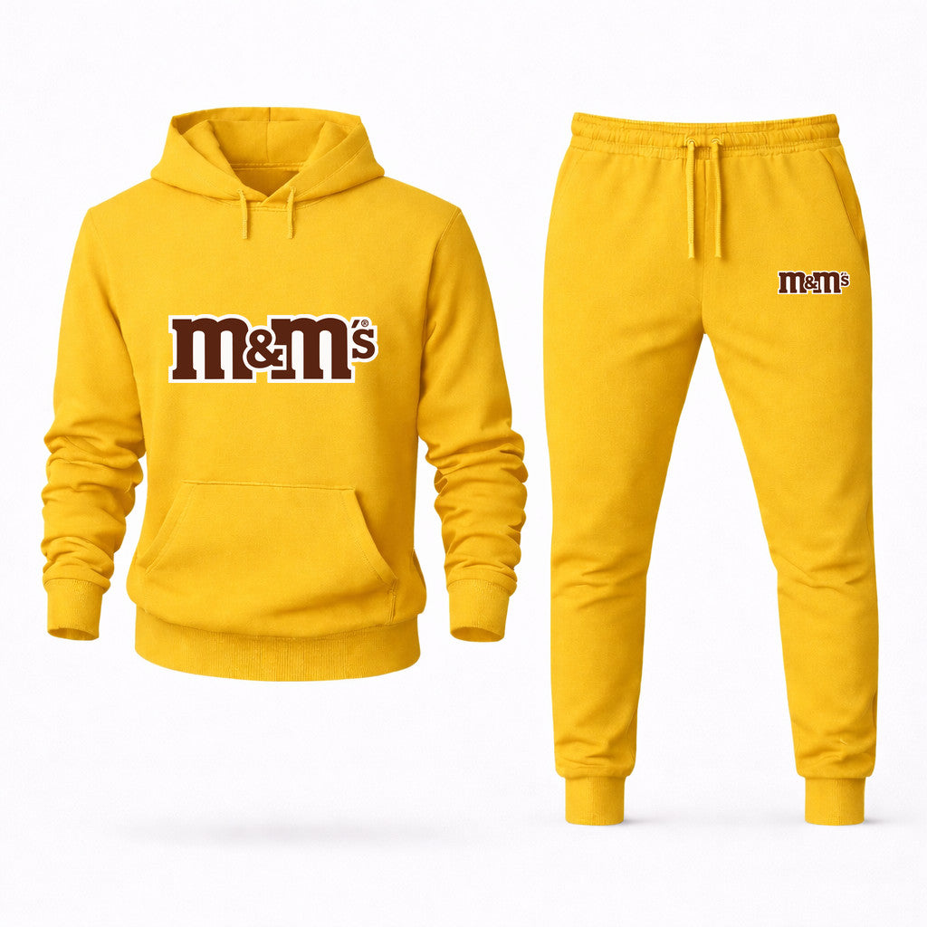 M&M's Hoodie and Joggers Set - Yellow
