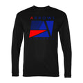 Men's Arrows F1 Team Polyester Long Sleeve T-Shirt - Black