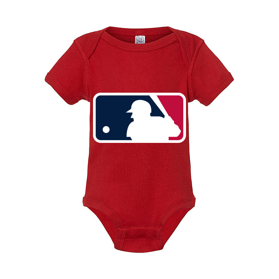 Major League Baseball Baby Romper Onesie - Red