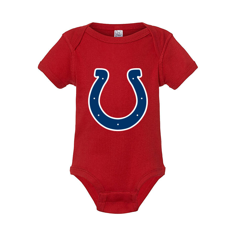 Indianapolis Colts Baby Romper Onesie - Red
