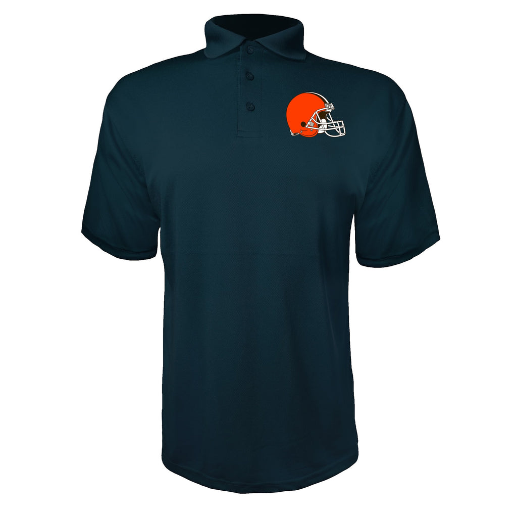Cleveland Browns Navy polyester polo