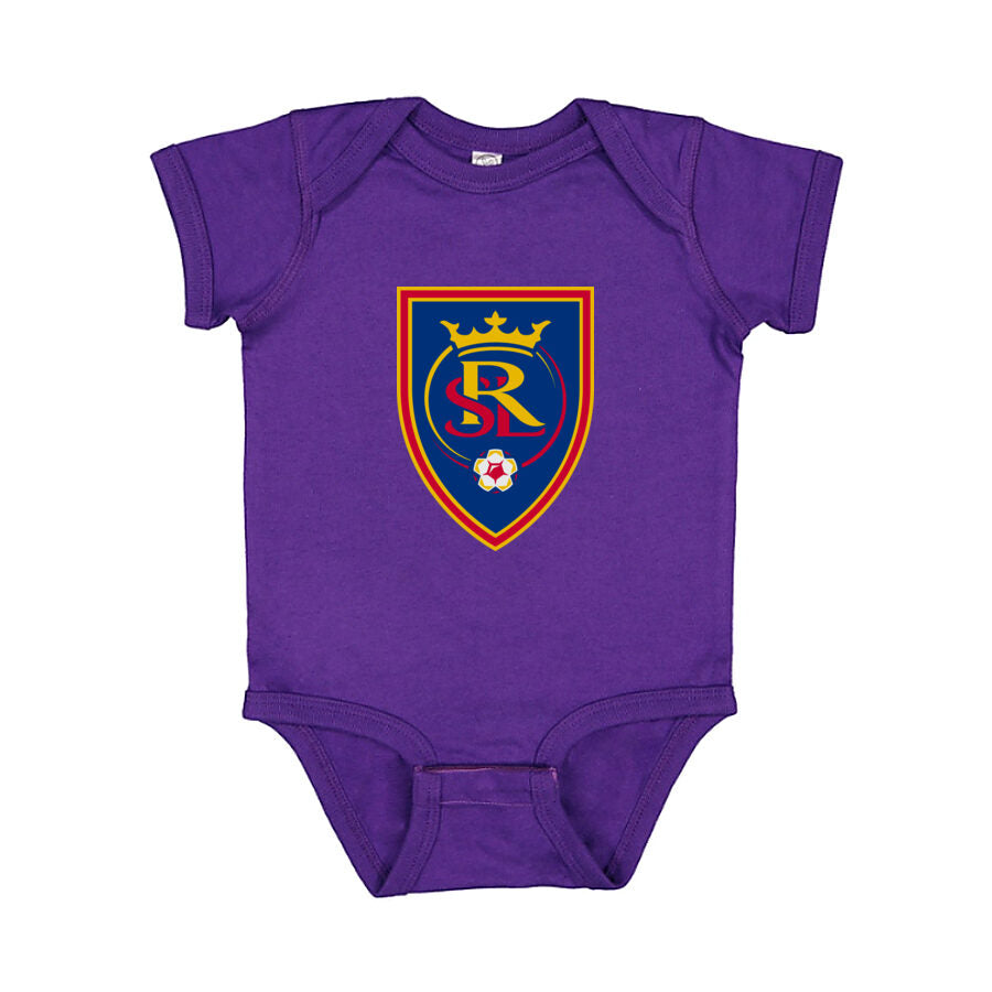 Real Salt Lake Baby Romper Onesie - Purple