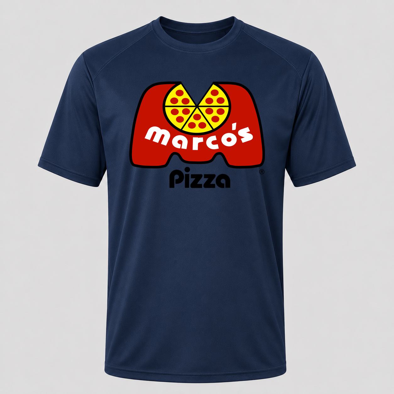 Men's Marcos Pizza Performance T-Shirt - Navy