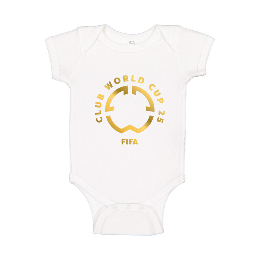 FIFA Club World Cup 2025 Baby Romper Onesie - White
