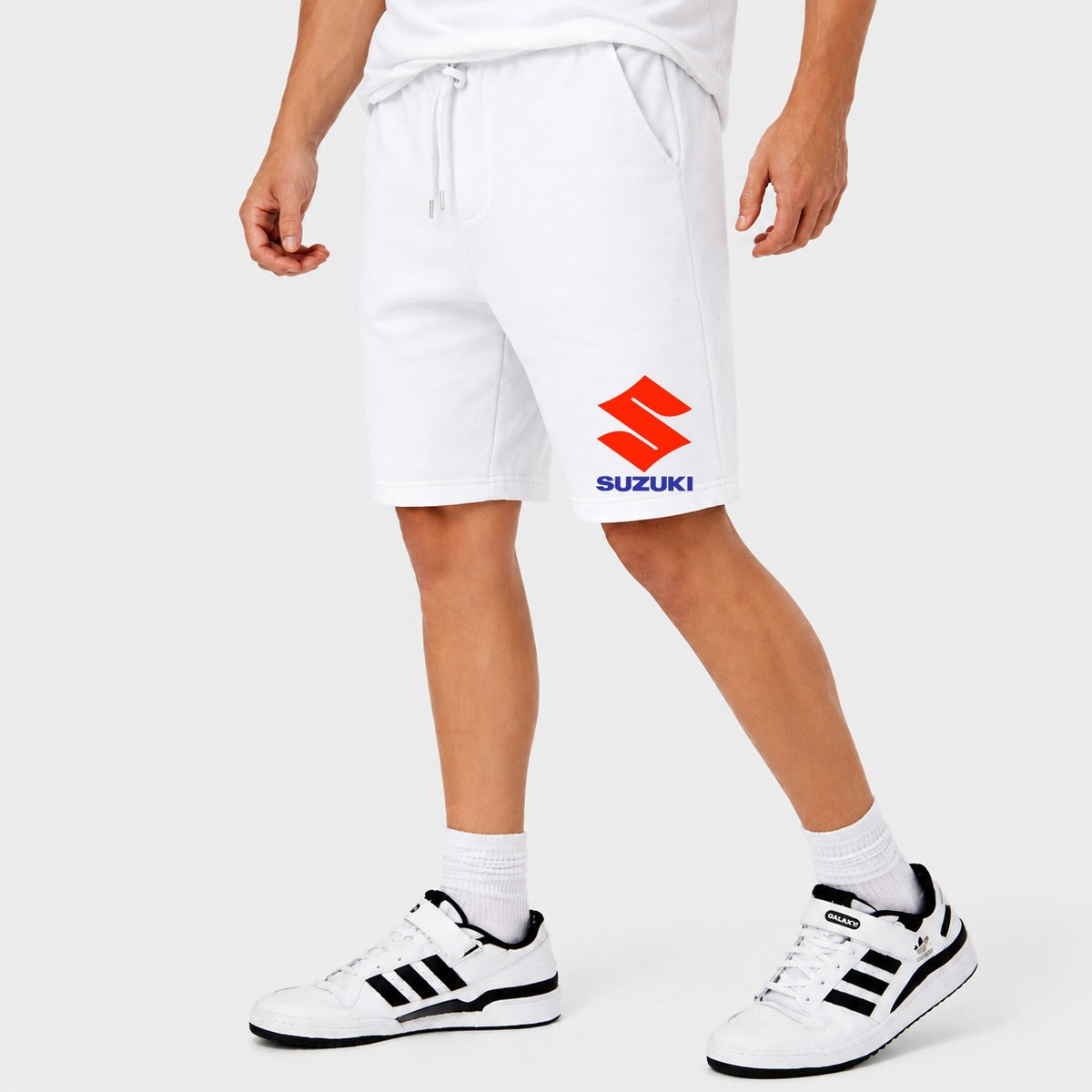 Men's Suzuki Cotton Shorts - White