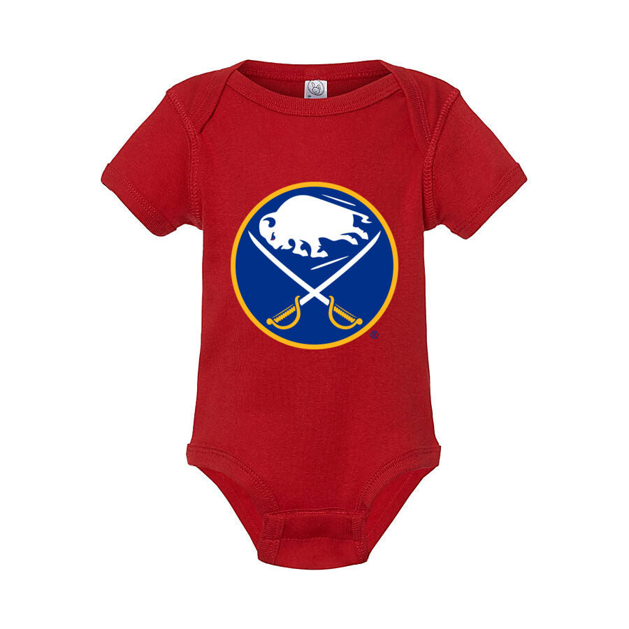 Buffalo Sabres Baby Romper Onesie - Red