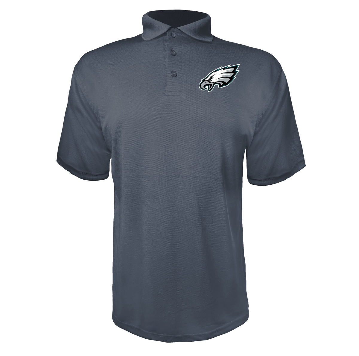 Philadelphia Eagles Charcoal polyester polo