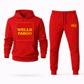 Wells Fargo Hoodie and Joggers Set - Red