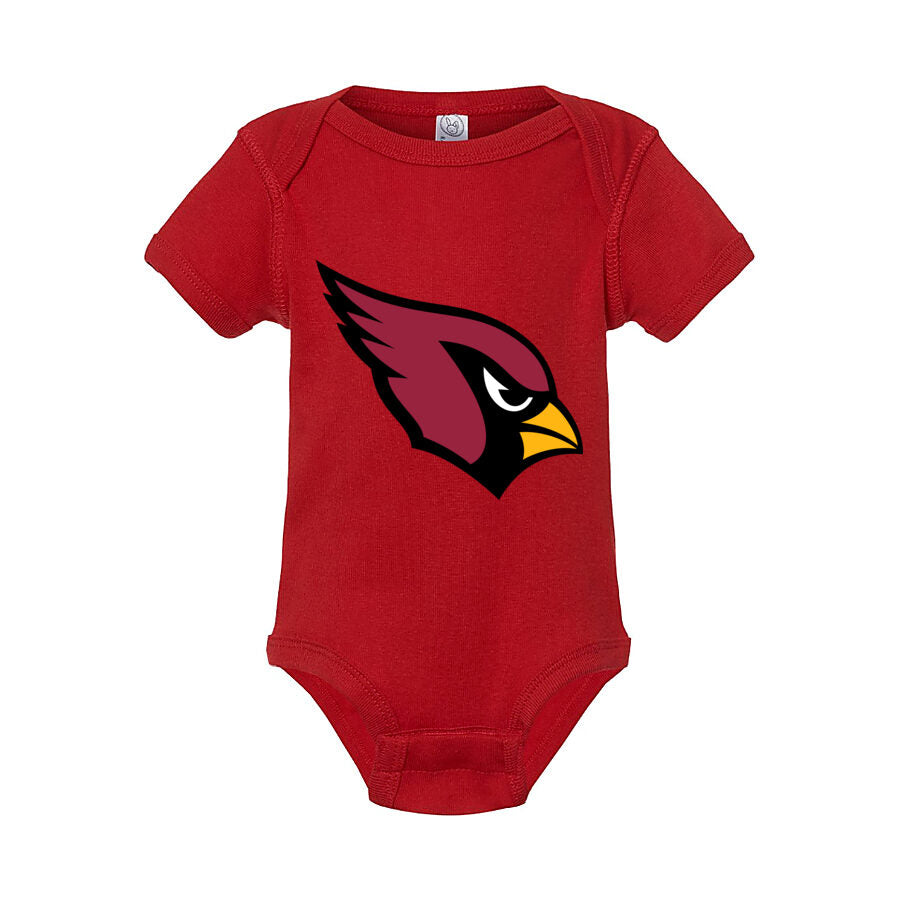 Arizona Cardinals Baby Romper Onesie - Red