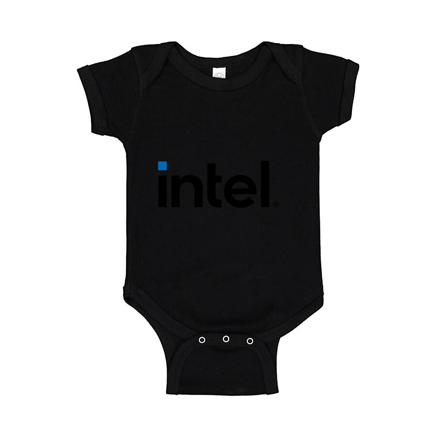 Intel Baby Romper Onesie - Black