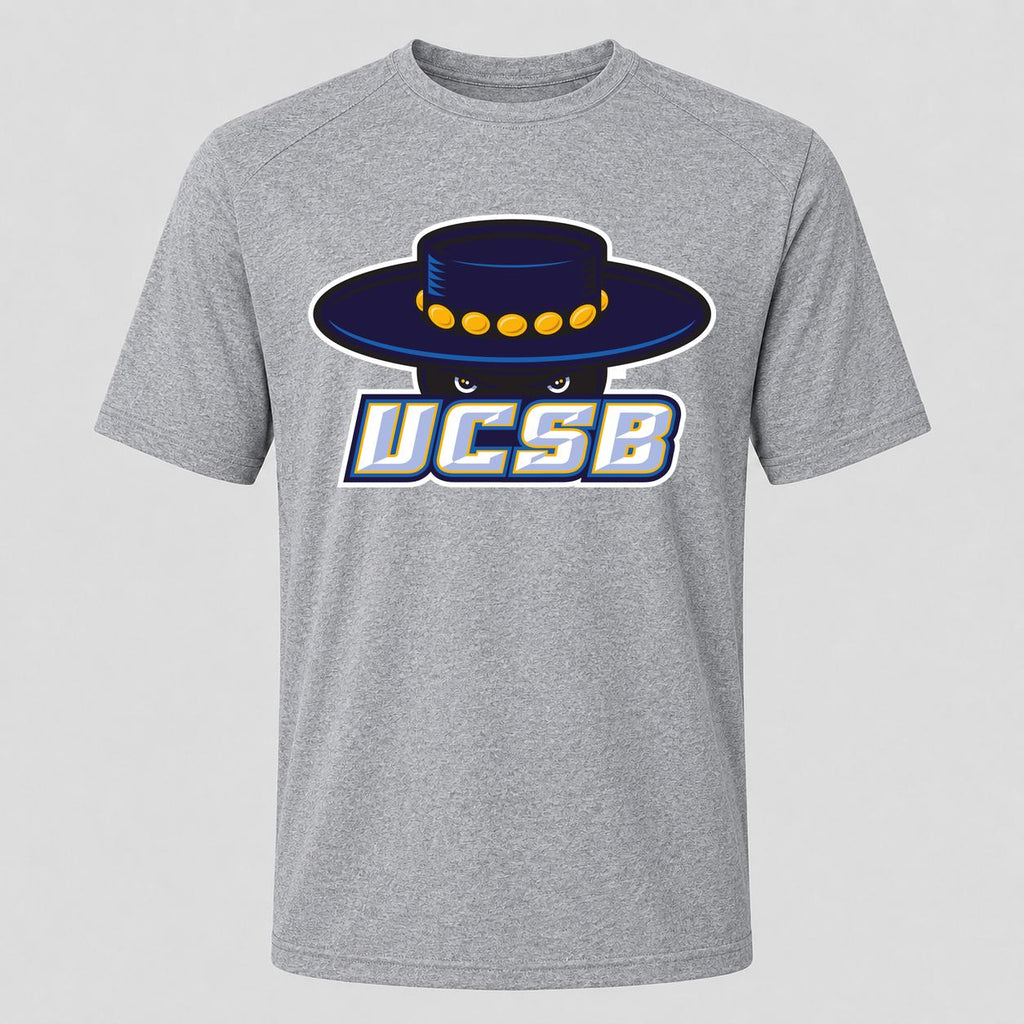Men's UCSB Gauchos Performance T-Shirt - Gray