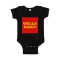 Wells Fargo Baby Romper Onesie - Black