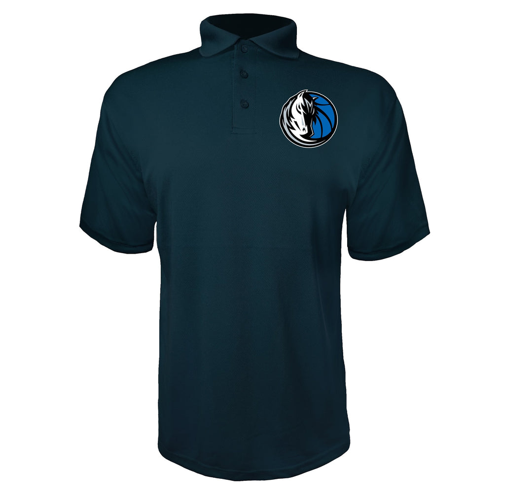 Dallas Mavericks Navy polyester polo