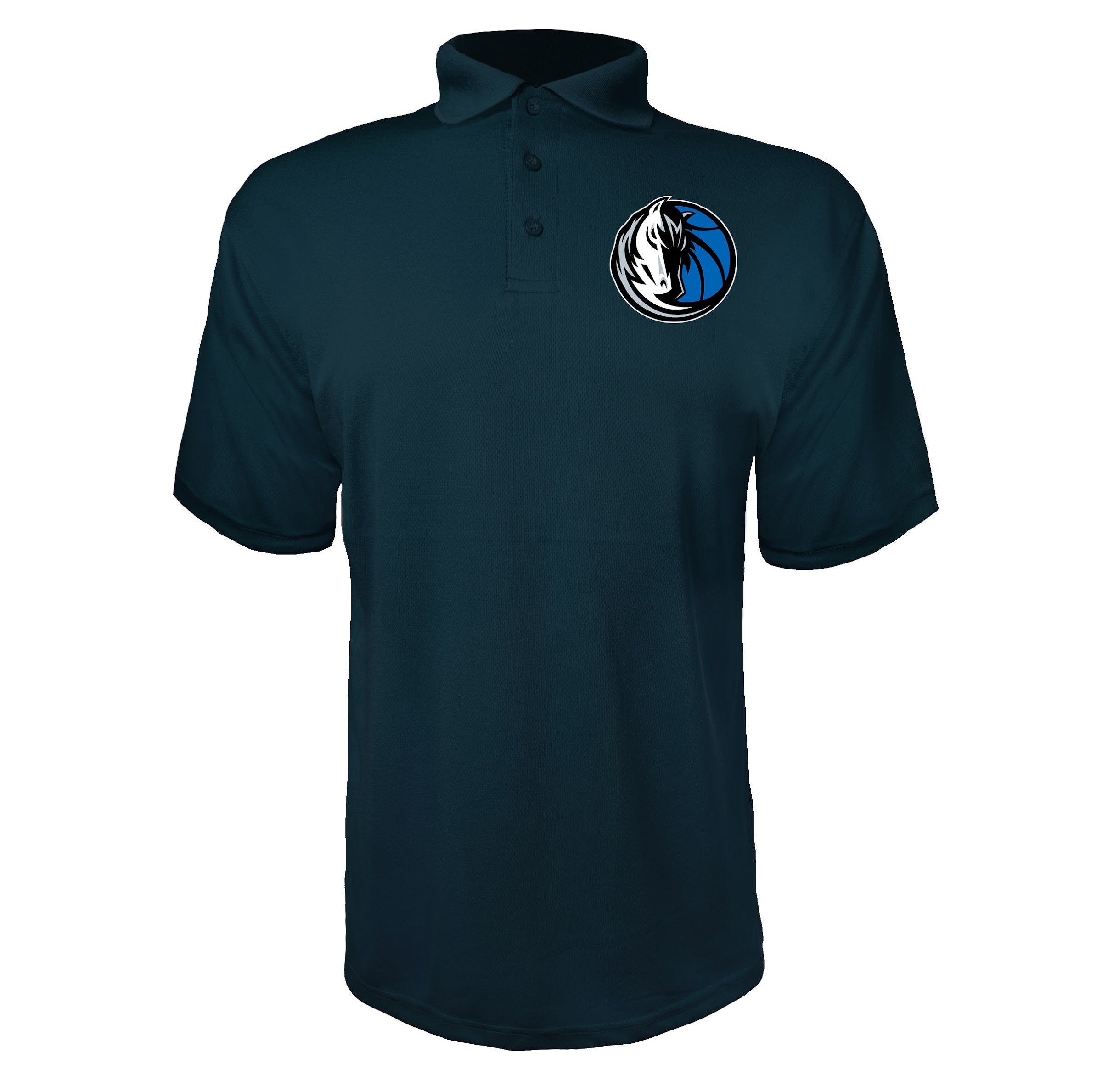 Dallas Mavericks Navy polyester polo